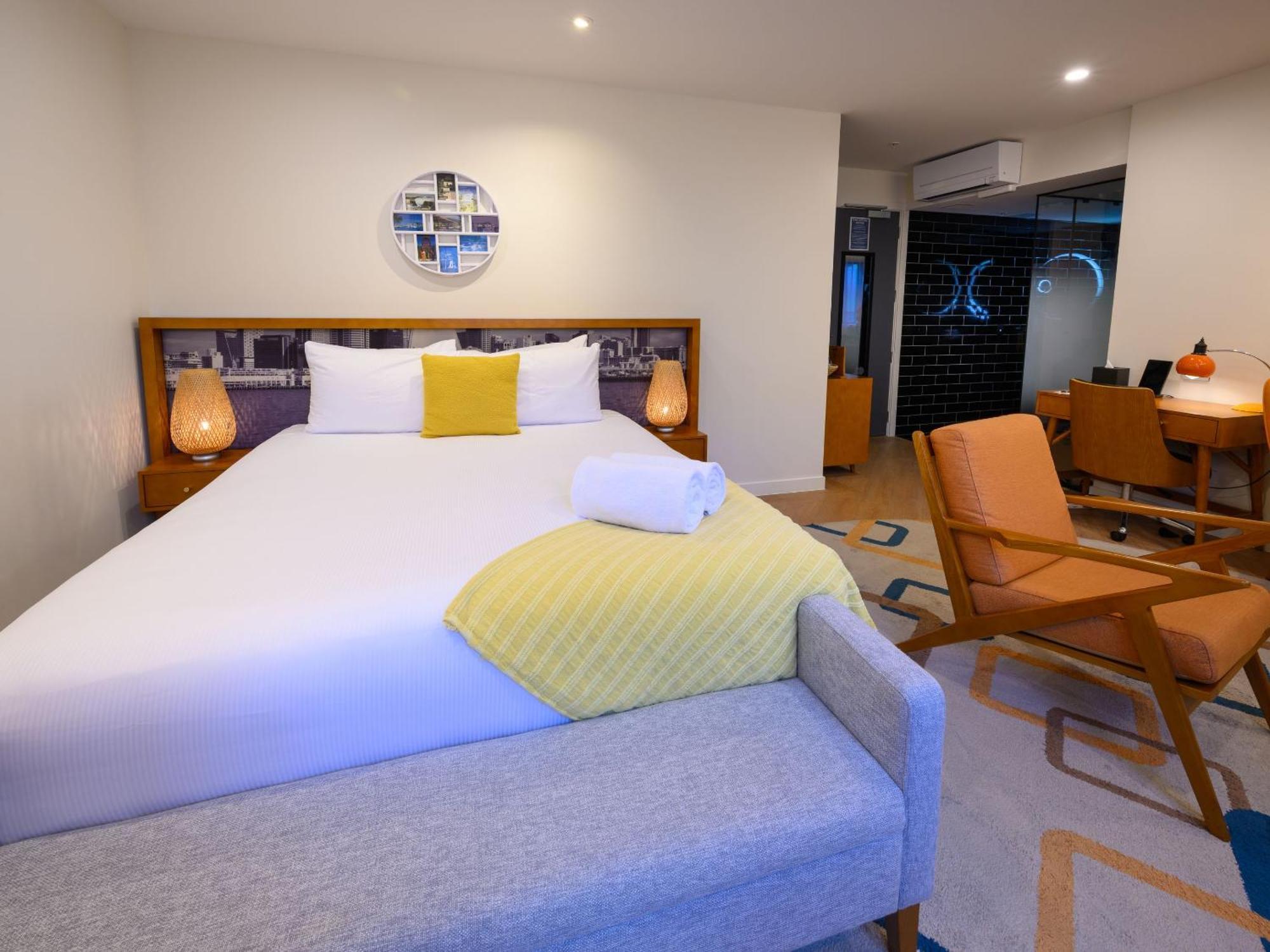 Ohtel Auckland Hotel Exterior foto A room at the hotel