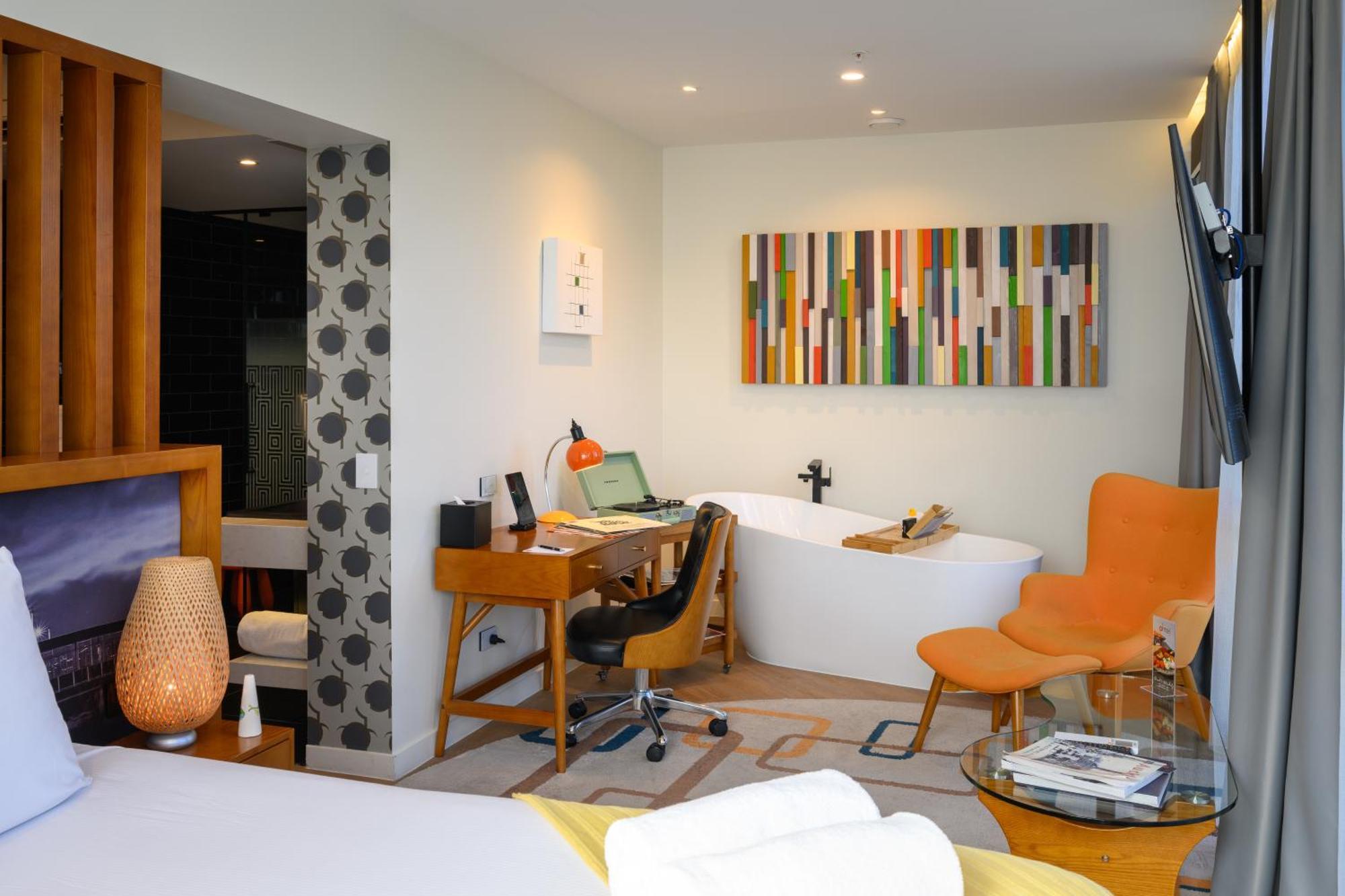 Ohtel Auckland Hotel Exterior foto A room at the hotel