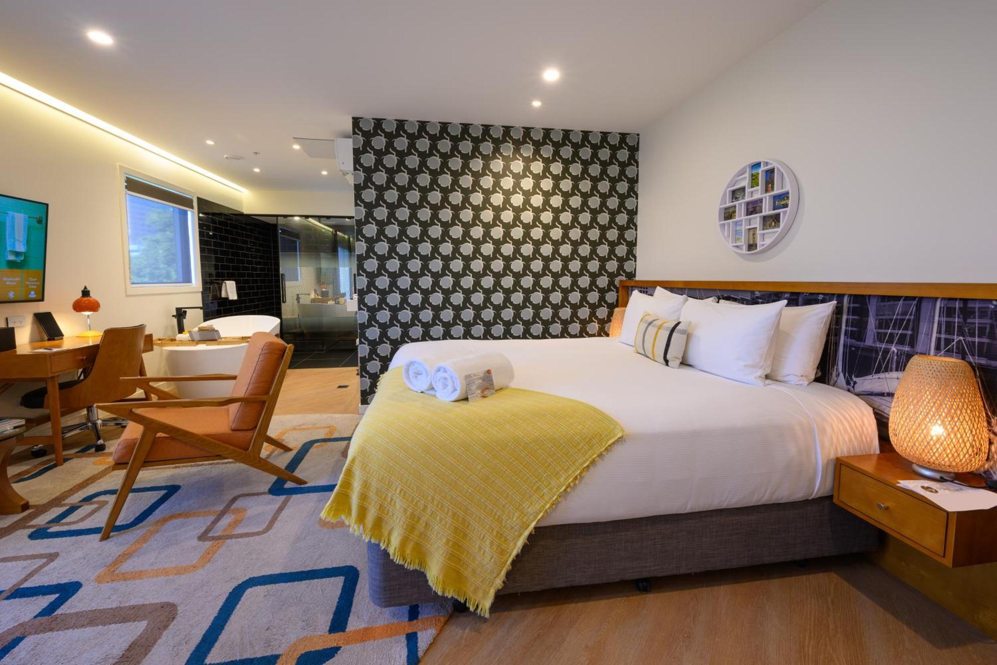 Ohtel Auckland Hotel Exterior foto A bedroom at the hotel