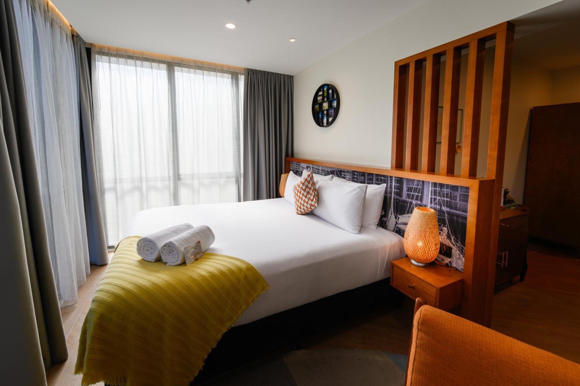 Ohtel Auckland Hotel Exterior foto A bedroom at the hotel